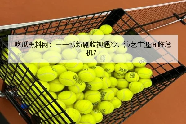 吃瓜黑料网：王一博新剧收视遇冷，演艺生涯面临危机？